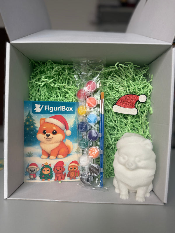 FiguriBox – Božićni Pomeranac za Bojanje